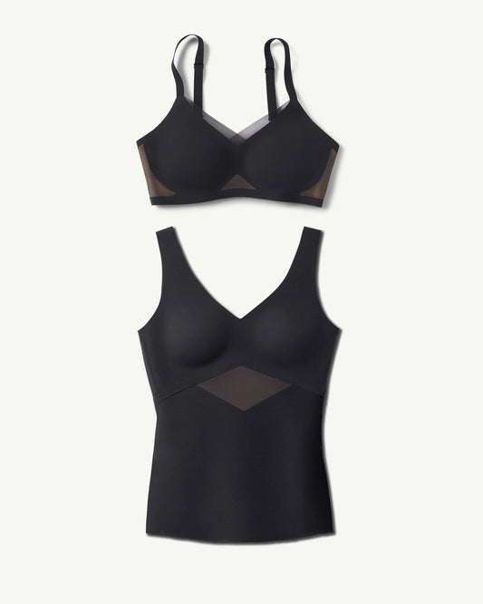 CrossOver Bra + LiftWear Tank Bundle
